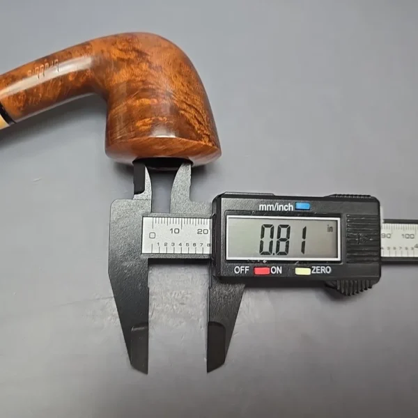 Brebbia Noce 6010 Smooth Dublin w/ Olivewood Estate Briar Pipe, Italian Estates - Image 14