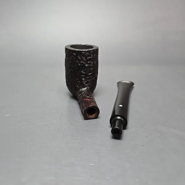 Dunhill 1974 Shell Briar 715 Sandblasted Stack Estate Briar Pipe, English Estates - Image 13