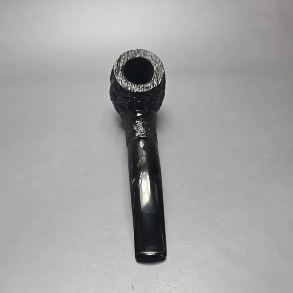 Savinelli 150th Anniversary Capri Root Briar 616 KS Rusticated Bent Billiard Briar Pipe, New - Image 5