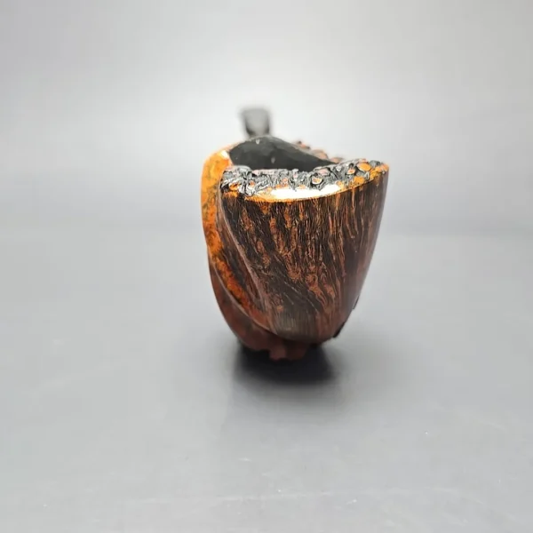 Nording XL Partially Rusticated Freehand Sitter Estate Briar Pipe, Danish Estates - Image 12