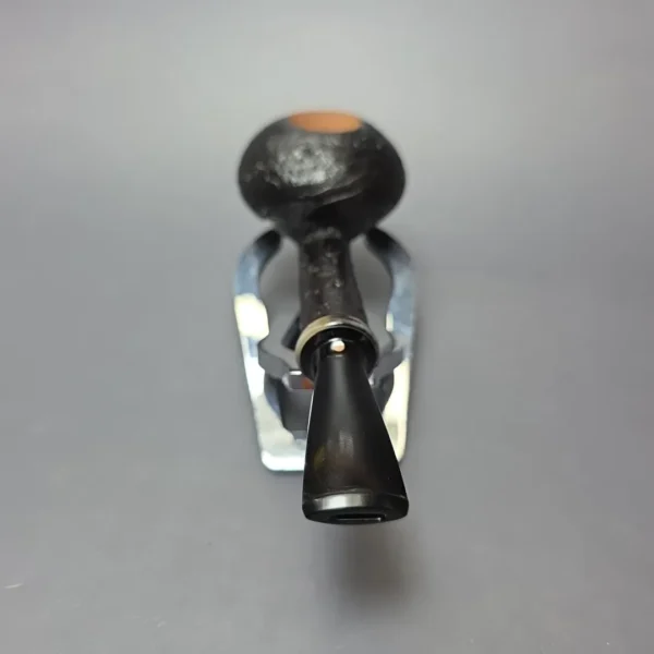 Graziano Tendi Sandblasted Tomato w/ Horn Handmade Briar Pipe, New - Image 10