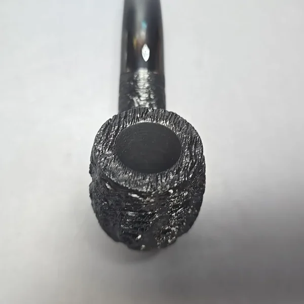 Savinelli 150th Anniversary Capri Root Briar 616 KS Rusticated Bent Billiard Briar Pipe, New - Image 6