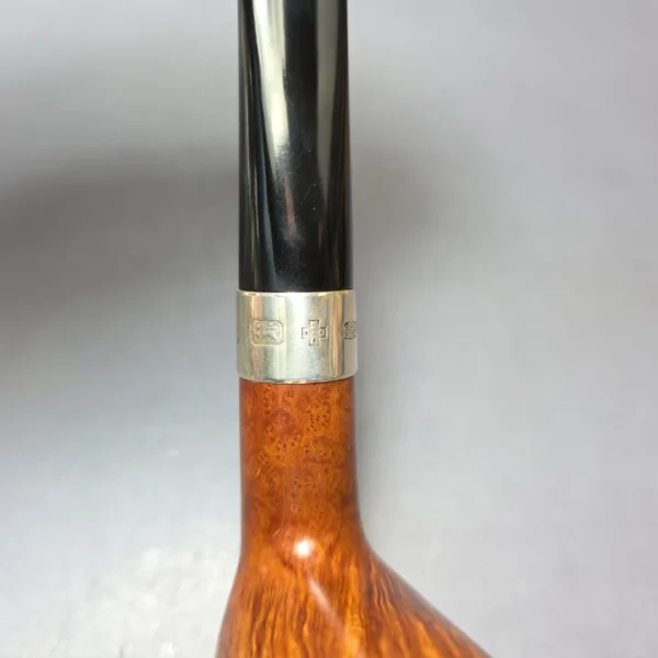 Ferndown 2000 Tudor Root 1 Star Smooth Dublin w/ Silver Estate Briar Pipe, English Estates - Image 9