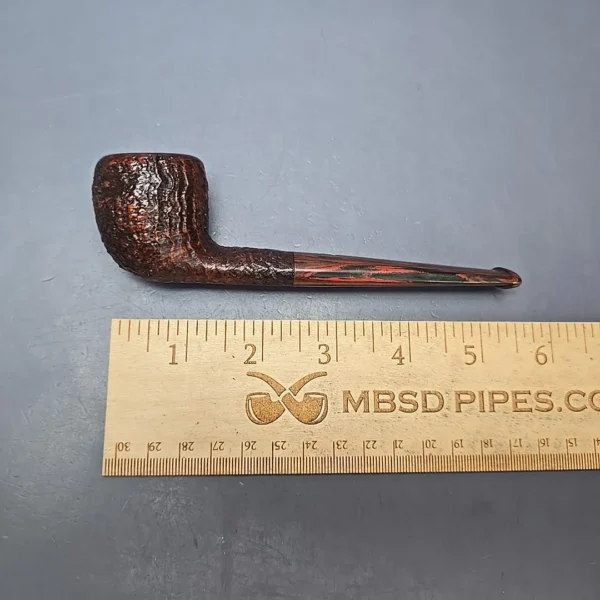 Dunhill 1983 Cumberland 31279 Partially Sandblasted Pear Estate Briar Pipe, Unsmoked, English Estates - Image 11