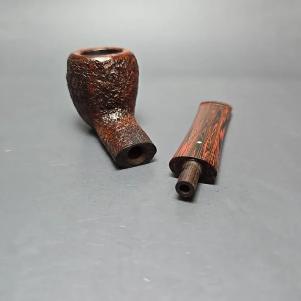 Dunhill 1983 Cumberland 31279 Partially Sandblasted Pear Estate Briar Pipe, Unsmoked, English Estates - Image 13