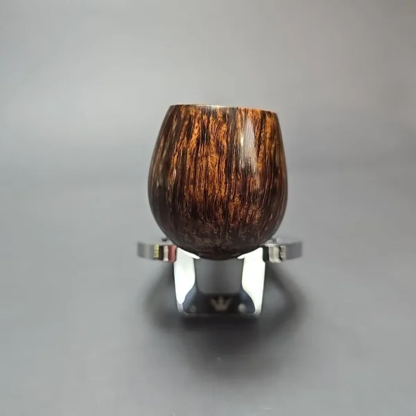 Chris Morgan Signature Smooth Nosewarmer Brandy Estate Briar Pipe, American Estates - Image 3