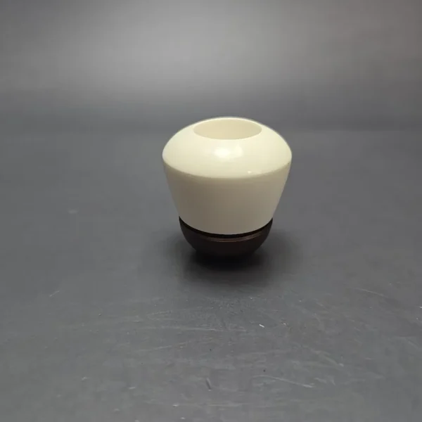 Falcon Extra Dental w/ MBSD Meerschaum Rhodesian Block Meerschaum Bowl Pipe, New - Image 3