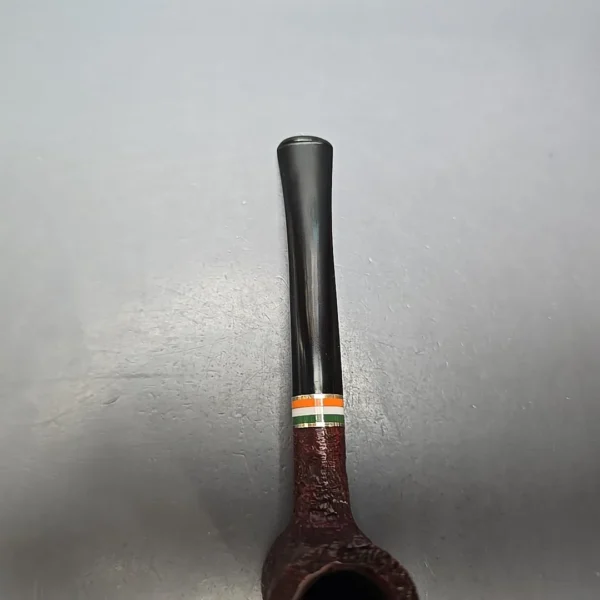 Peterson 2026 St Patrick's Day 701 Sandblasted Poker Briar Pipe, New - Image 8