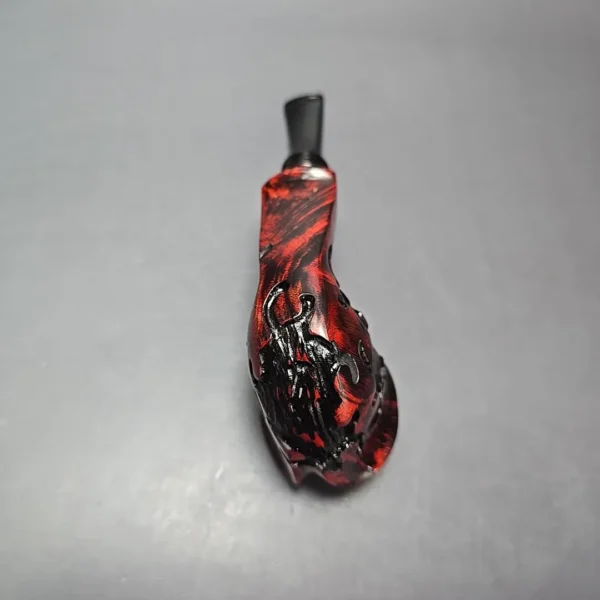 Nording Fantasy Partially Rusticated Freehand Estate Briar Pipe, Unsmoked - Image 8