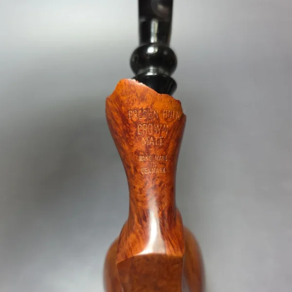 Preben Holm Crown Matt Freehand Sitter Estate Briar Pipe, Danish Estates - Image 8