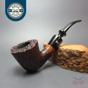 Stanwell (c. 1980s) Vario 63M Partially Sandblasted Dublin Estate Briar Pipe, Danish Estates