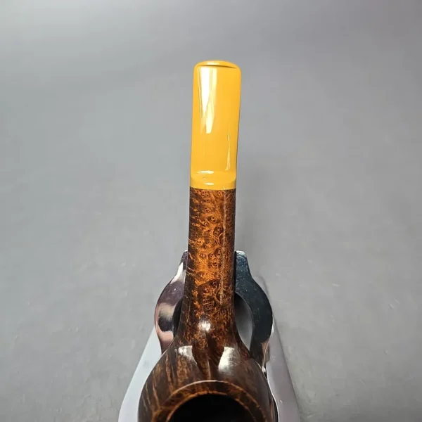 Chris Morgan Signature Smooth Nosewarmer Brandy Estate Briar Pipe, American Estates - Image 7