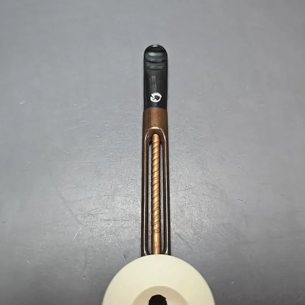 Falcon Extra Dental w/ MBSD Meerschaum Rhodesian Block Meerschaum Bowl Pipe, New - Image 7