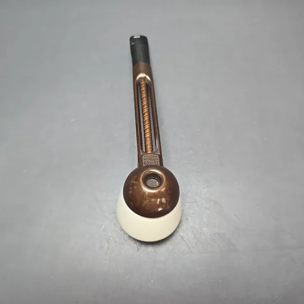 Falcon Extra Dental w/ MBSD Meerschaum Rhodesian Block Meerschaum Bowl Pipe, New - Image 9