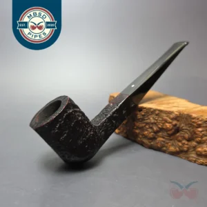 Dunhill 1967 Shell Briar Sandblasted Panel Estate Briar Pipe, English Estates