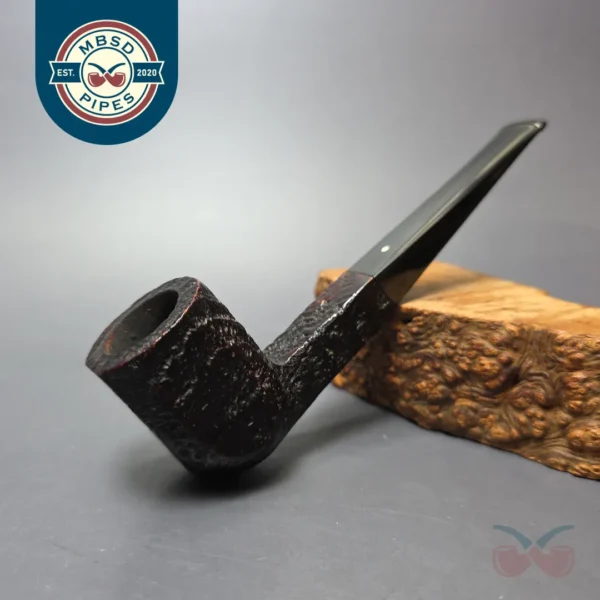 Dunhill 1967 Shell Briar Sandblasted Panel Estate Briar Pipe, English Estates - Image 12
