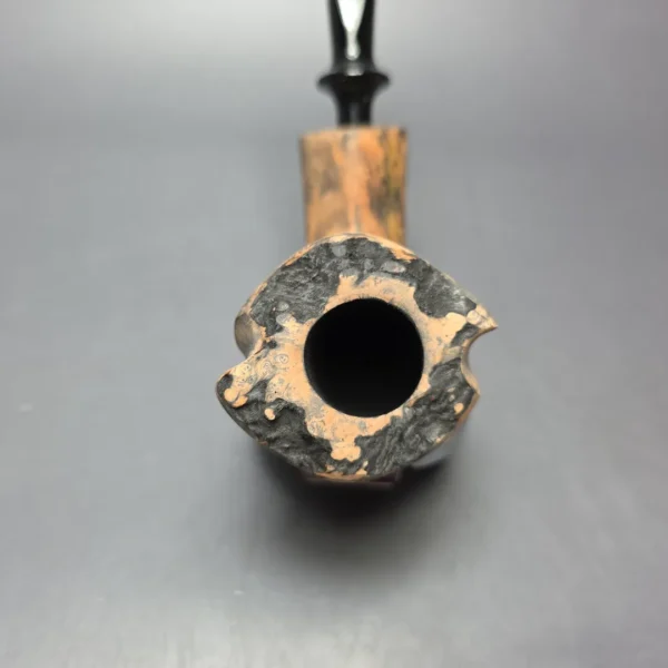 Nording Signature Black Grain Smooth Freehand Estate Briar Pipe, Unsmoked - Image 5