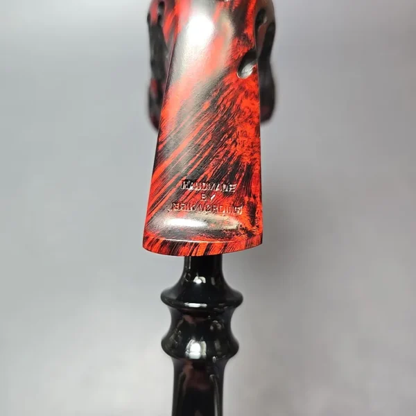 Nording Fantasy Partially Rusticated Freehand Estate Briar Pipe, Unsmoked - Image 9