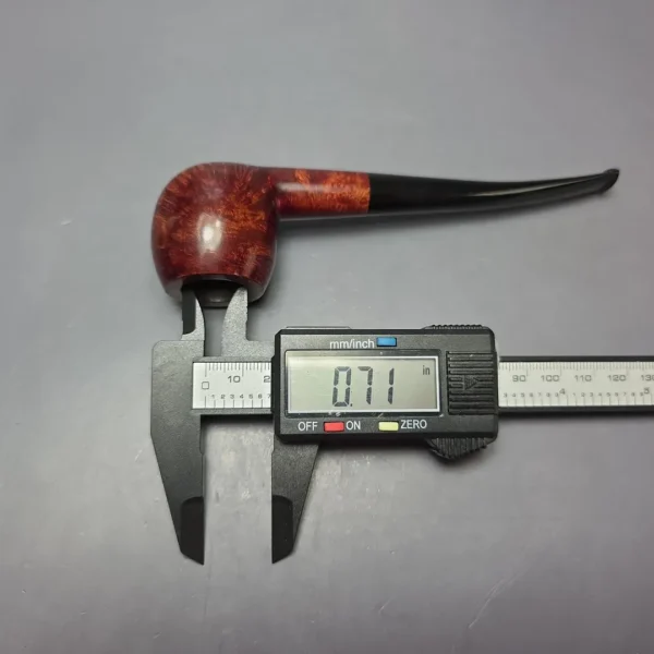 Pipe Tristan Timeless Series Smooth Prince Briar Pipe, New - Image 9