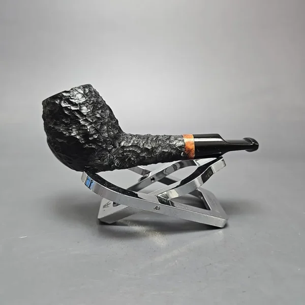 Dagner Pipes 2024 Custom Designs Rusticated Devil Anse Estate Briar Pipe, Italian Estates - Image 10