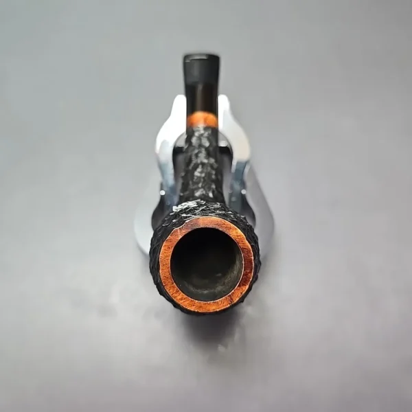 Dagner Pipes 2024 Custom Designs Rusticated Devil Anse Estate Briar Pipe, Italian Estates - Image 9