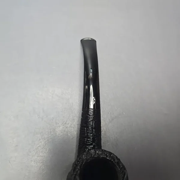 Savinelli 150th Anniversary Capri Root Briar 606 KS Rusticated Bent Billiard Briar Pipe, New - Image 7