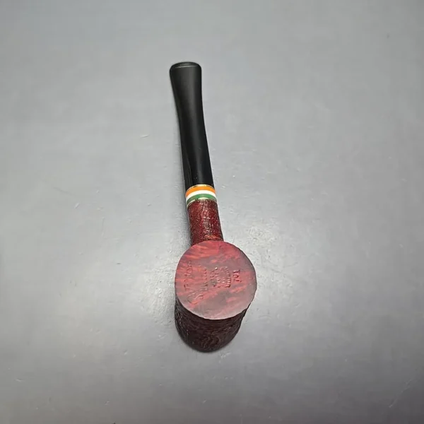 Peterson 2026 St Patrick's Day 701 Sandblasted Poker Briar Pipe, New - Image 7