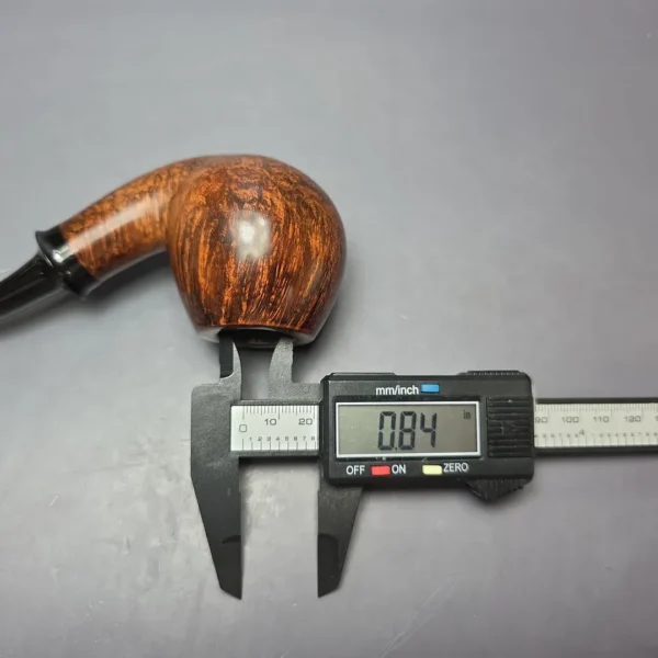 Tom Eltang Star Grade XL Smooth Apple Estate Briar Pipe, Unsmoked - Image 4