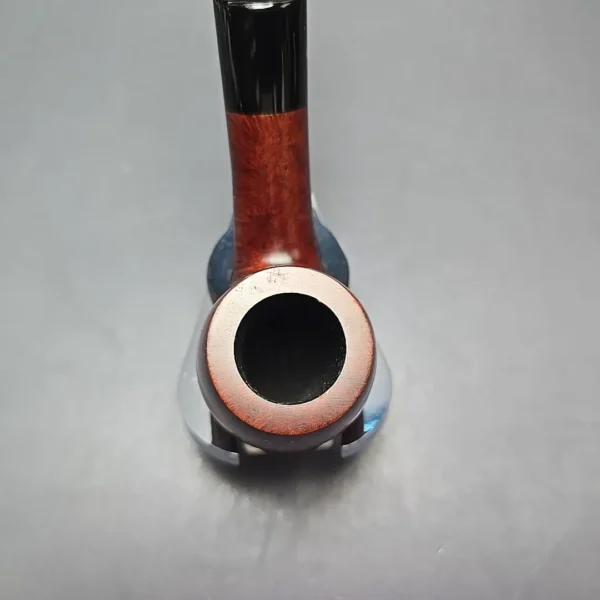 Calibano (Mastro de Paja) 107 S C3 Smooth Bent Billiard Estate Briar Pipe, Unsmoked - Image 6