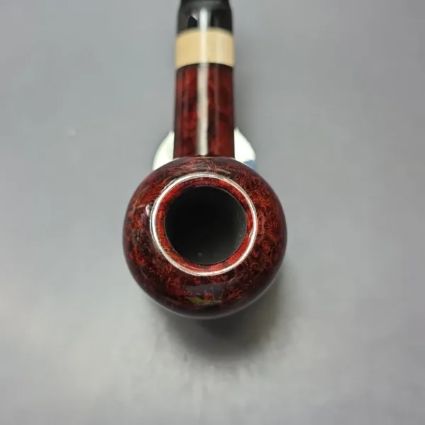Design Berlin Pipe of the Year 2013 Smooth Cup and Saucer Estate Briar Pipe, Unsmoked, 9mm - Image 6