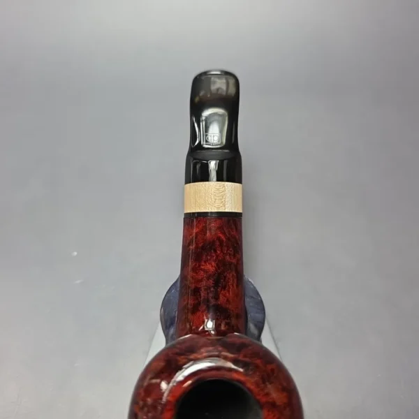 Design Berlin Pipe of the Year 2013 Smooth Cup and Saucer Estate Briar Pipe, Unsmoked, 9mm - Image 7