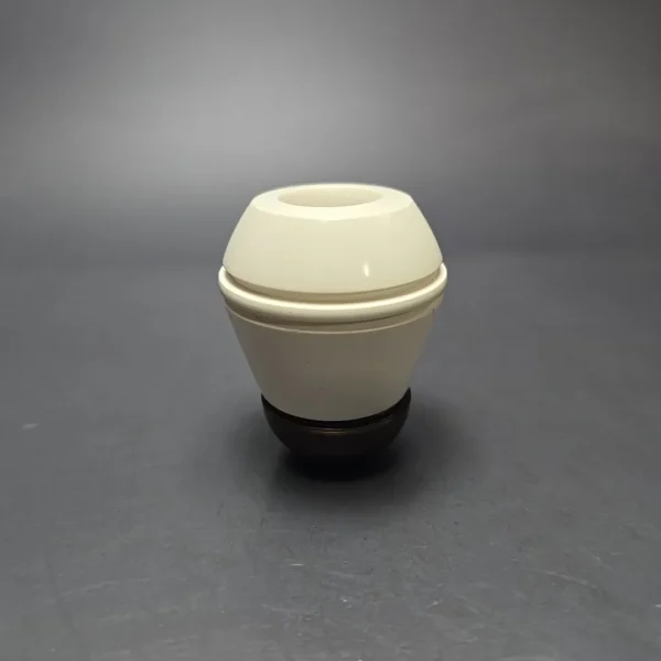 Falcon Extra Dental w/ MBSD Meerschaum Rhodesian Block Meerschaum Bowl Pipe, New - Image 3