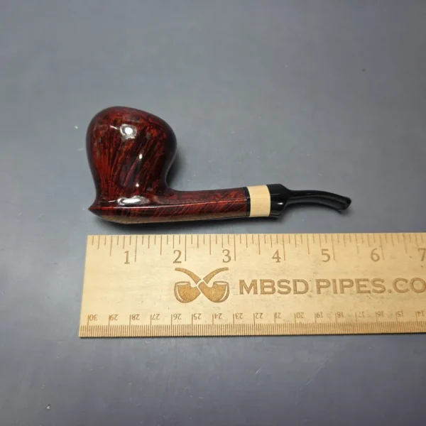 Design Berlin Pipe of the Year 2013 Smooth Cup and Saucer Estate Briar Pipe, Unsmoked, 9mm - Image 9
