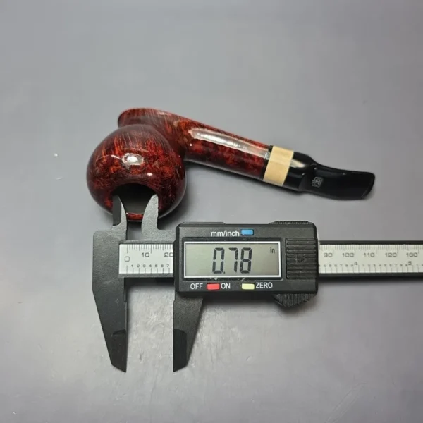 Design Berlin Pipe of the Year 2013 Smooth Cup and Saucer Estate Briar Pipe, Unsmoked, 9mm - Image 10