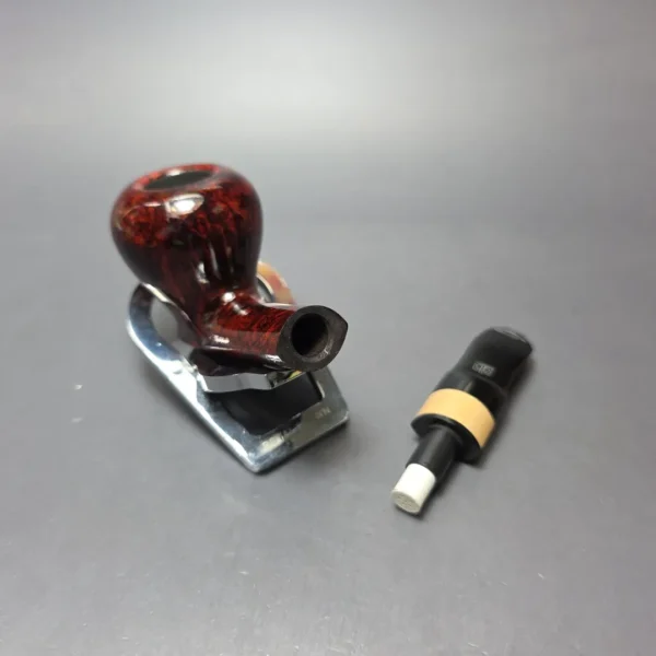 Design Berlin Pipe of the Year 2013 Smooth Cup and Saucer Estate Briar Pipe, Unsmoked, 9mm - Image 11