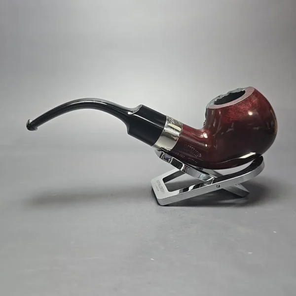 Peterson Jekyll & Hyde XL02 Partially Rusticated Apple Briar Pipe, New - Image 4