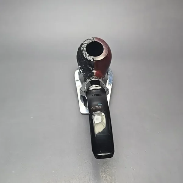Peterson Jekyll & Hyde XL02 Partially Rusticated Apple Briar Pipe, New - Image 5