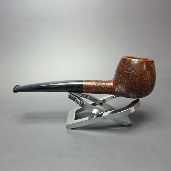 Herriot Pipes Partially Sandblasted Prince Handmade Briar Pipe, New - Image 4