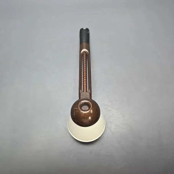 Falcon Extra Dental w/ MBSD Meerschaum Rhodesian Block Meerschaum Bowl Pipe, New - Image 9