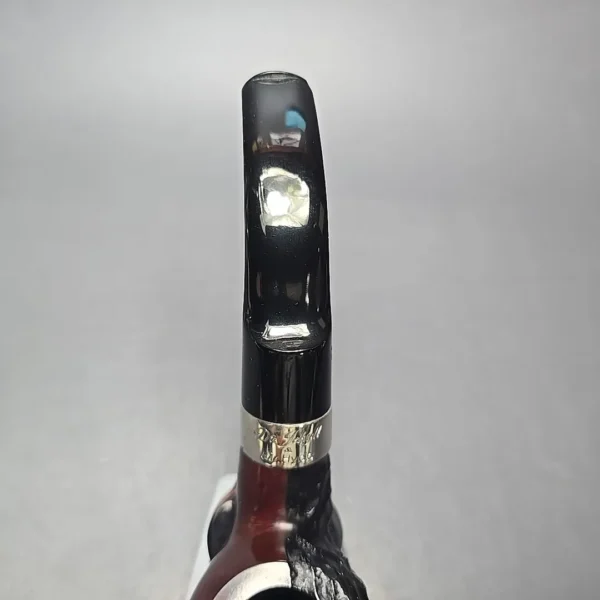 Peterson Jekyll & Hyde XL02 Partially Rusticated Apple Briar Pipe, New - Image 7