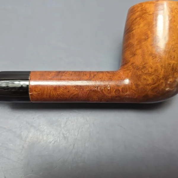 Sasieni Family Era (c.1950-79) Four Dot Natural Pembroke S Smooth Billiard Estate Briar Pipe, English Estates - Image 11