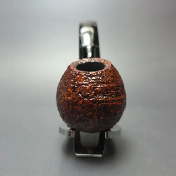 Ser Jacopo Maxima S2 Sandblasted Apple Estate Briar Pipe, Unsmoked - Image 10