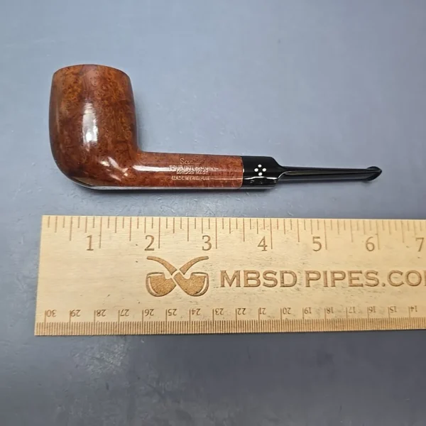 Sasieni Family Era (c.1950-79) Four Dot Natural Pembroke S Smooth Billiard Estate Briar Pipe, English Estates - Image 12