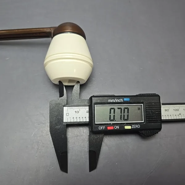 Falcon Extra Dental w/ MBSD Meerschaum Rhodesian Block Meerschaum Bowl Pipe, New - Image 11