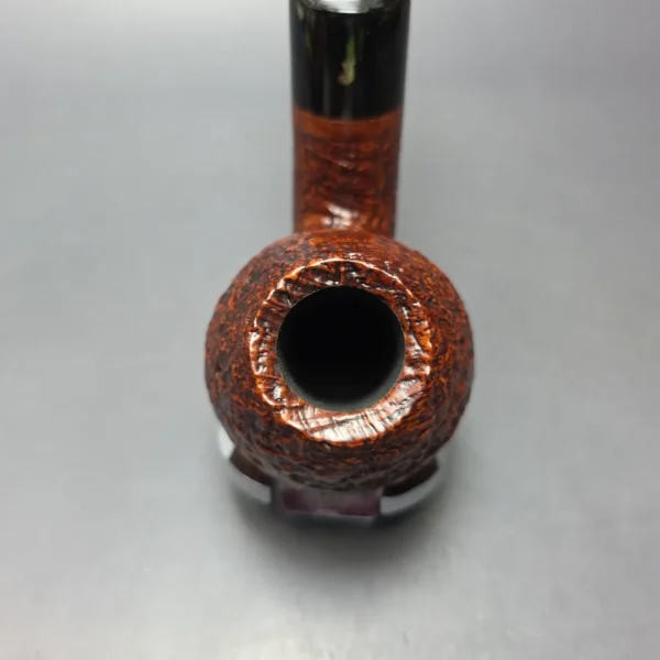 Ser Jacopo Maxima S2 Sandblasted Apple Estate Briar Pipe, Unsmoked - Image 4