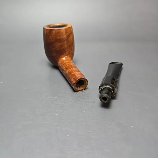 Sasieni Family Era (c.1950-79) Four Dot Natural Pembroke S Smooth Billiard Estate Briar Pipe, English Estates - Image 14