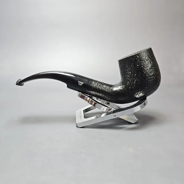 Davidoff 101 Sandblasted Bent Pot Estate Briar Pipe, French Estates - Image 4