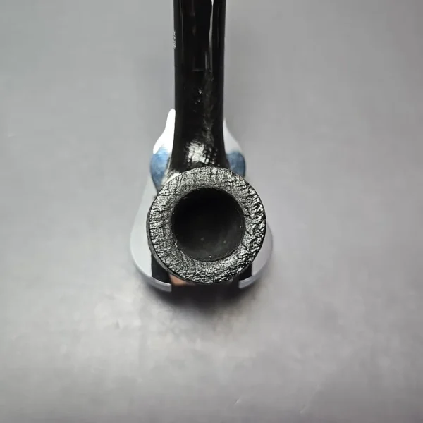 Davidoff 101 Sandblasted Bent Pot Estate Briar Pipe, French Estates - Image 6