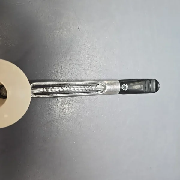 Falcon Chrome Dental w/ MBSD Meerschaum Rhodesian Block Meerschaum Bowl Pipe, New - Image 7