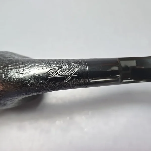 Davidoff 101 Sandblasted Bent Pot Estate Briar Pipe, French Estates - Image 10